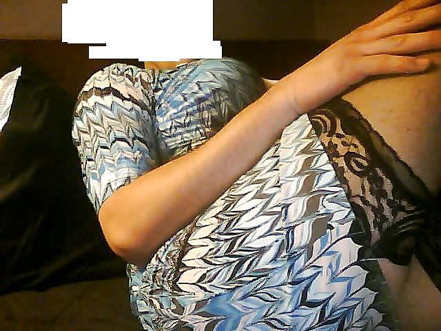 14P TIGHT DRESS NYLONS CUMMED 0N