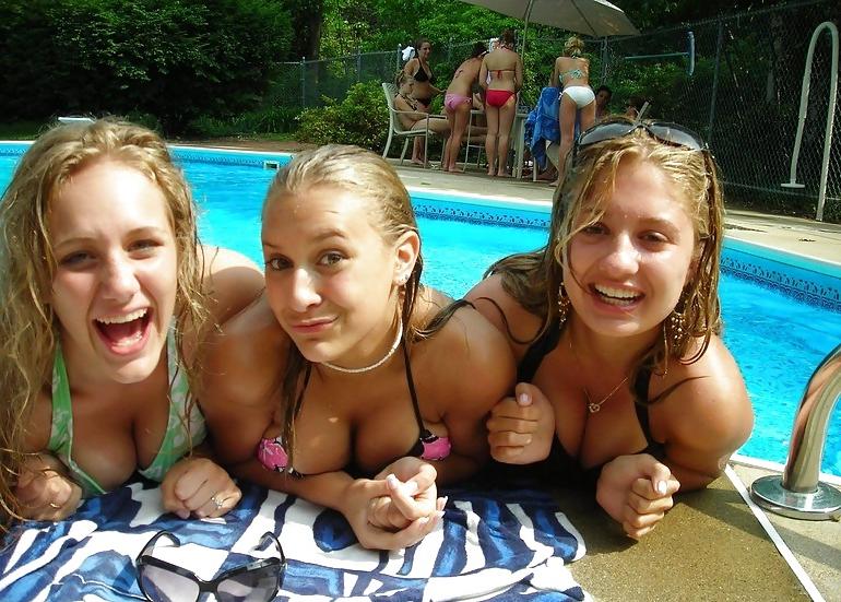 25P Some pics of real amateur teens and busty babe