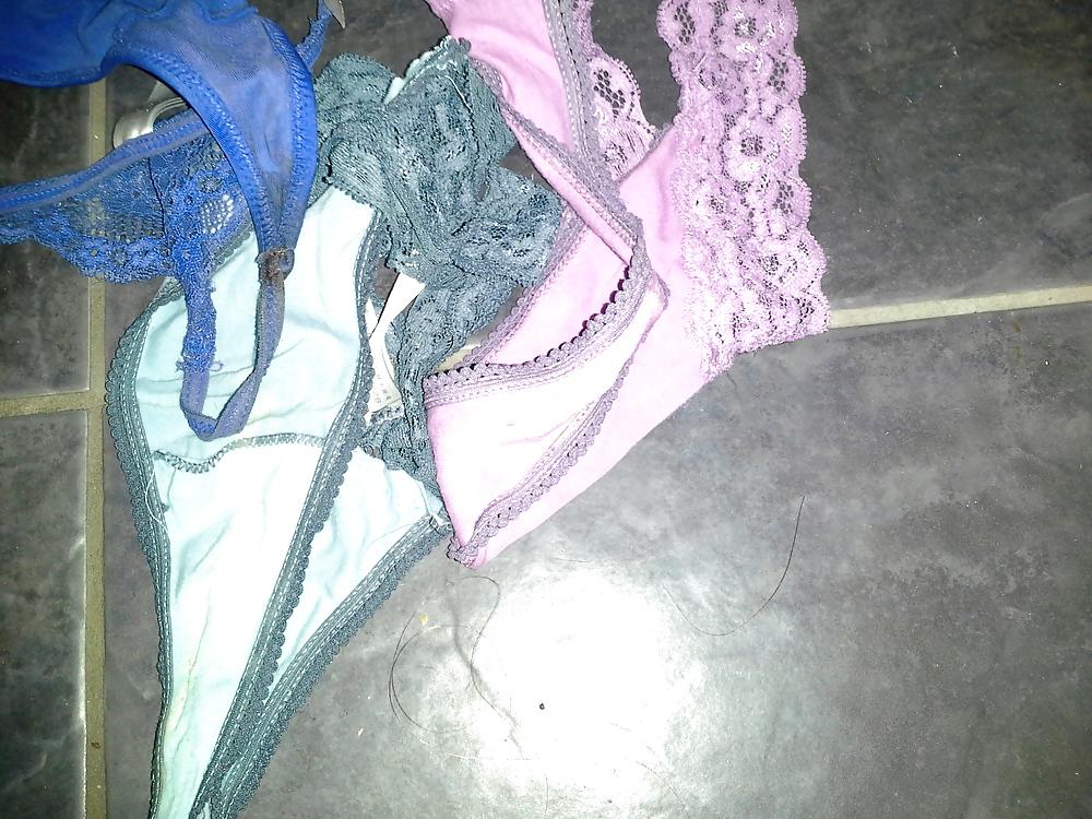 12P Dirty panties and thongs