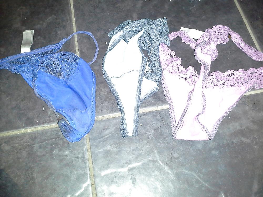 12P Dirty panties and thongs