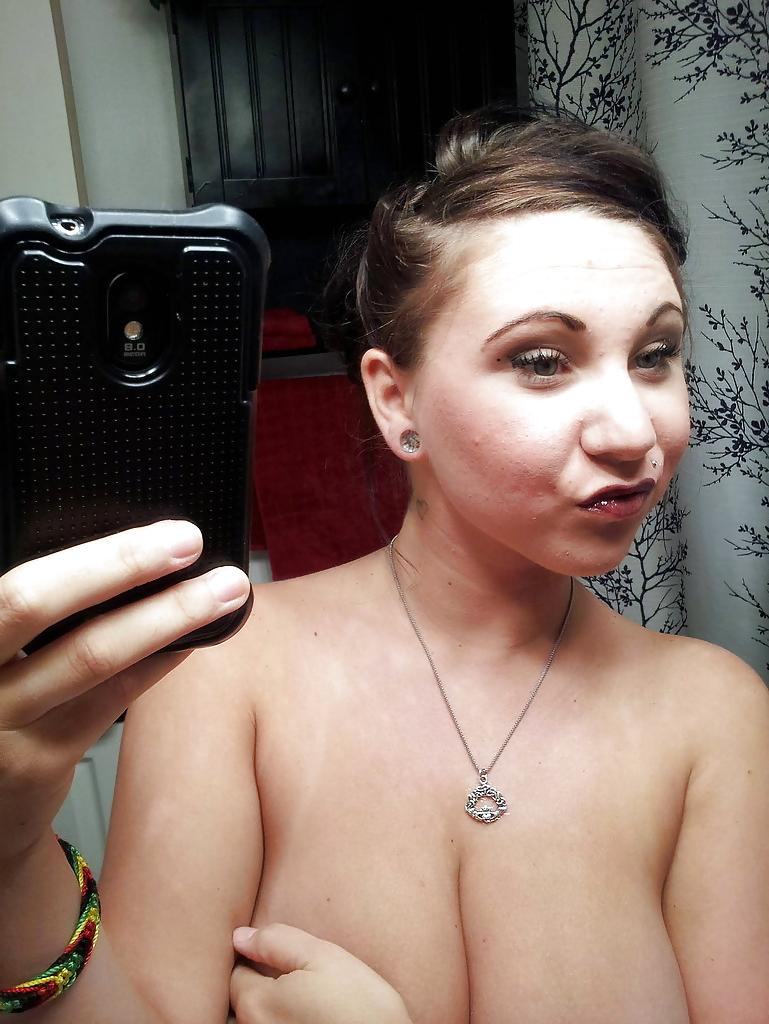 25P Teen brunette huge tits amazing body V