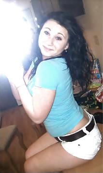 25P Teen brunette huge tits amazing body V