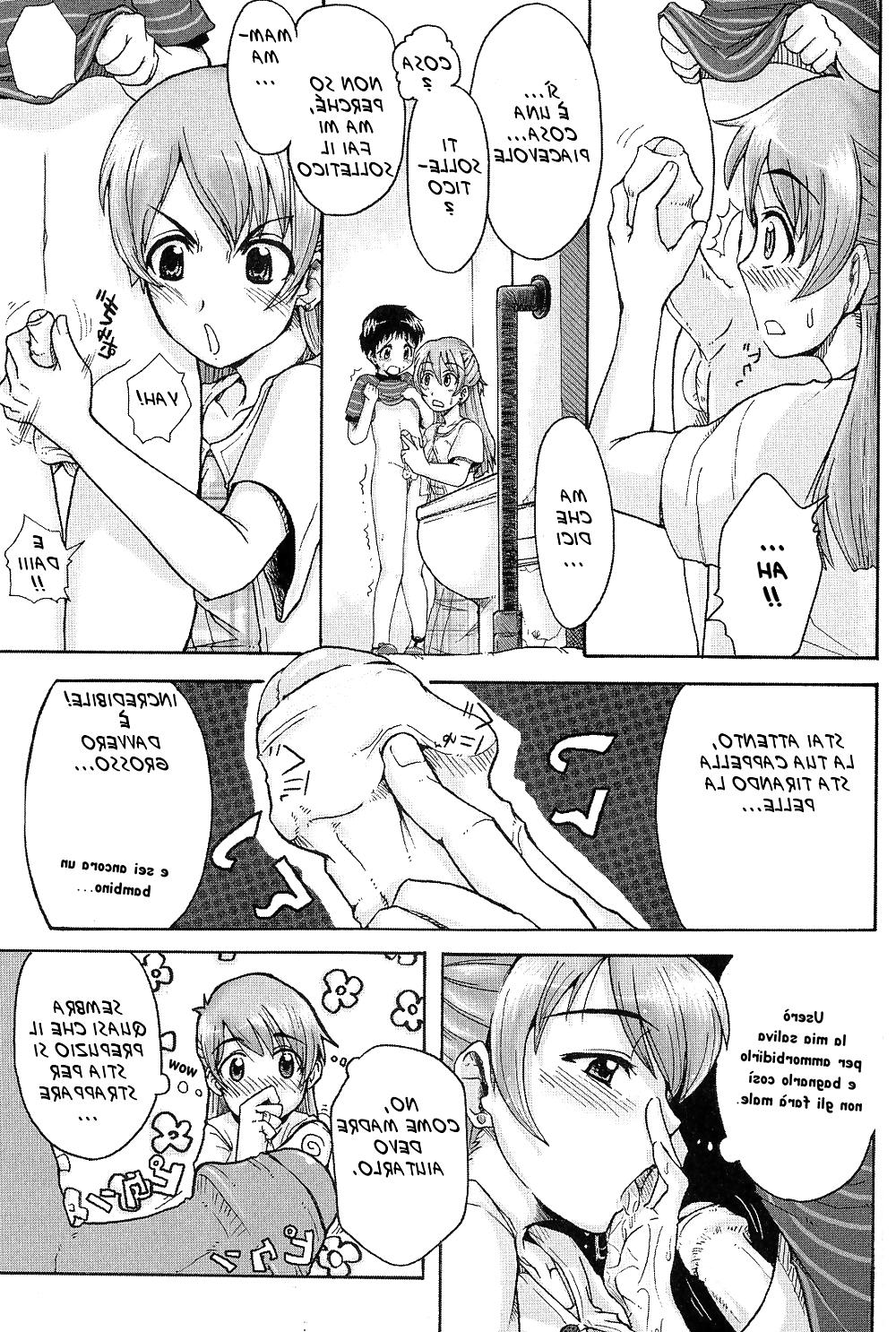 15P HENTAI MANGA Andando alla toilette