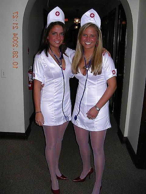 19P White stockings & pantyhose