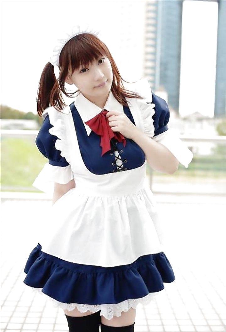 25P Cosplay Japanese maid 2