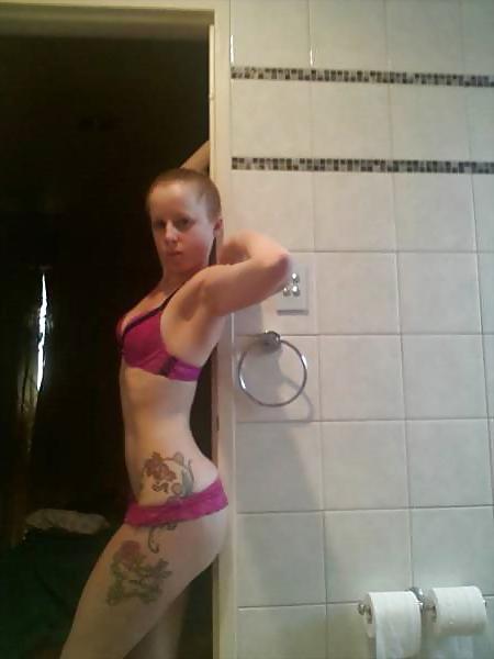 7P Shame this little blonde slut