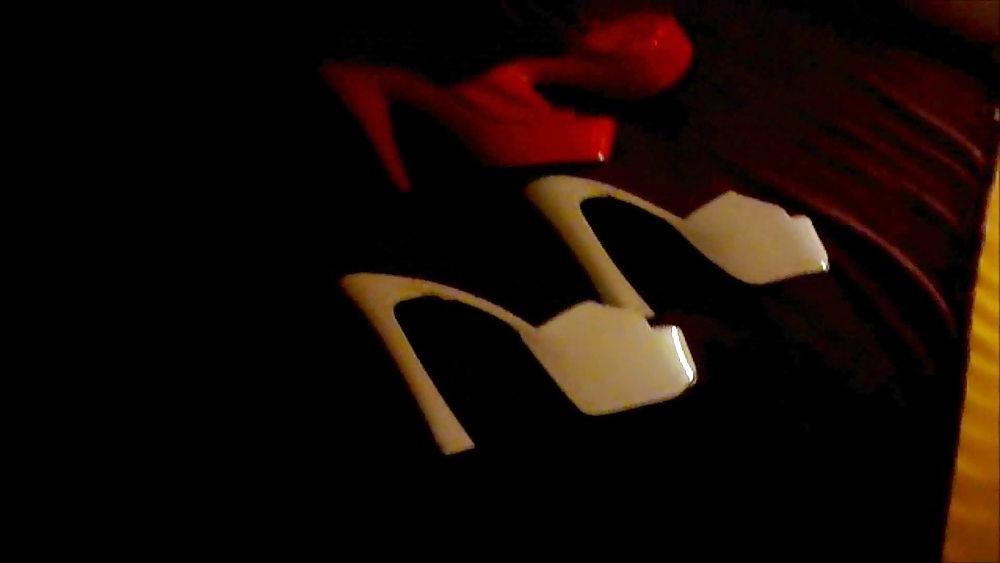 20P Handjob mit meinen High Heels + Footjob