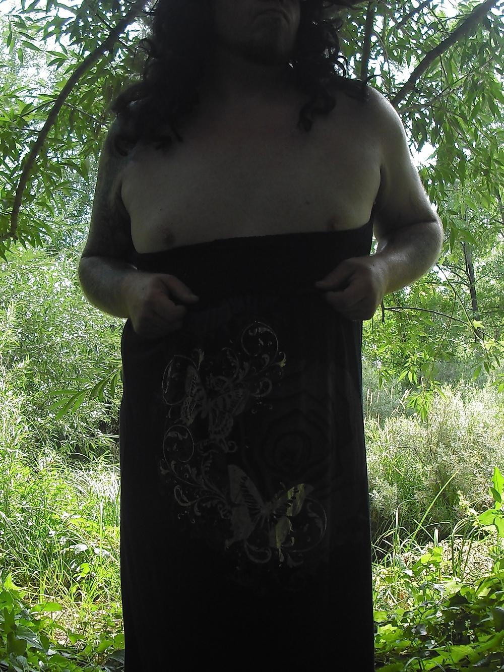 25P CD Playing with her Little Clitty in the Woods