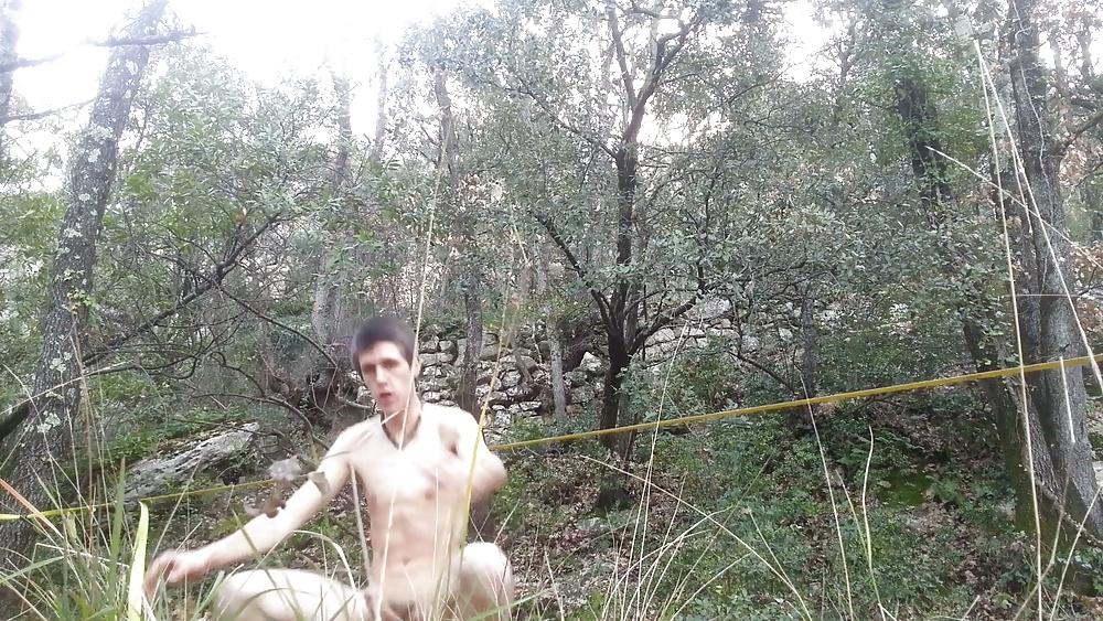 17P Slackline a poil
