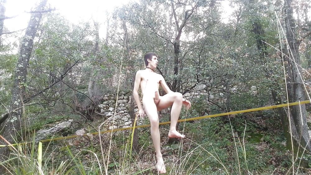 17P Slackline a poil