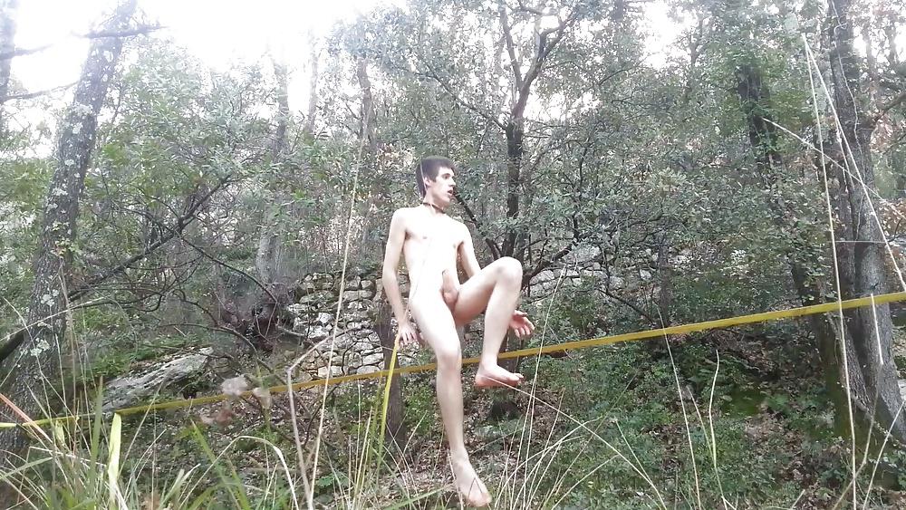 17P Slackline a poil