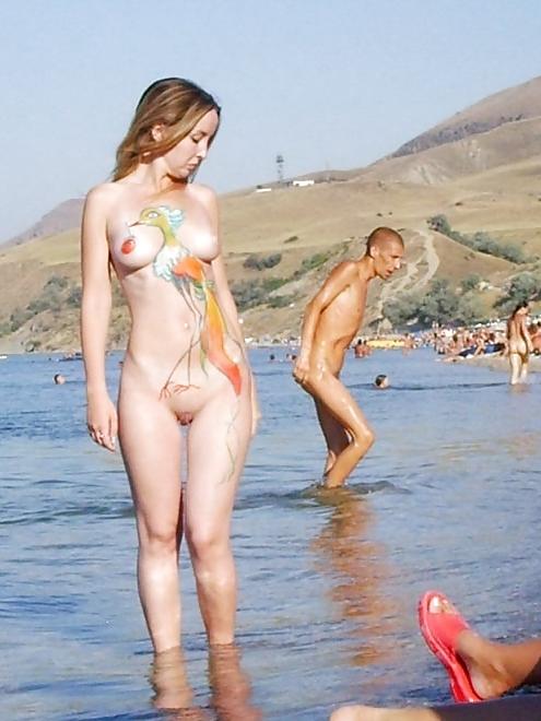 12P Nudist Pictures I love 25 Body painting