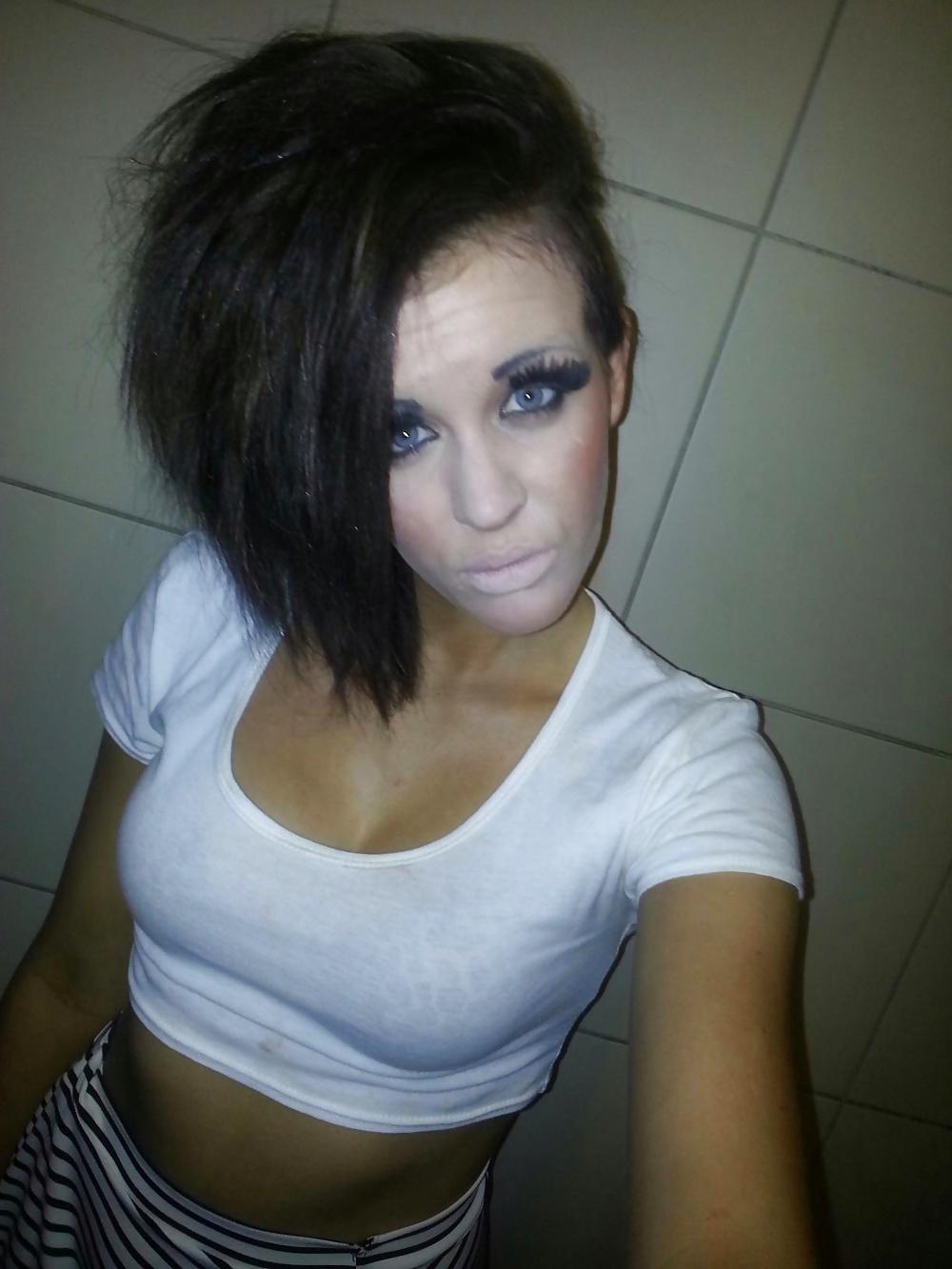 10P Dirty comments please for teen chav slut Jessica 