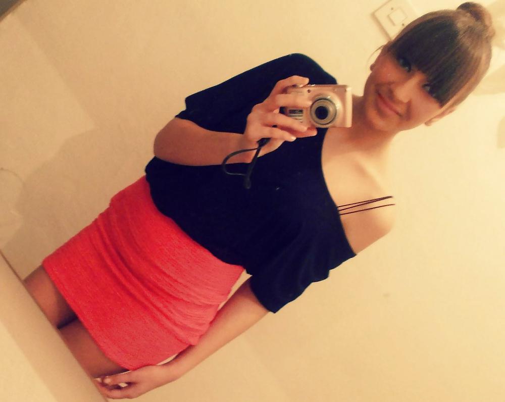 25P Pretty little teen needs a good hard facefuck