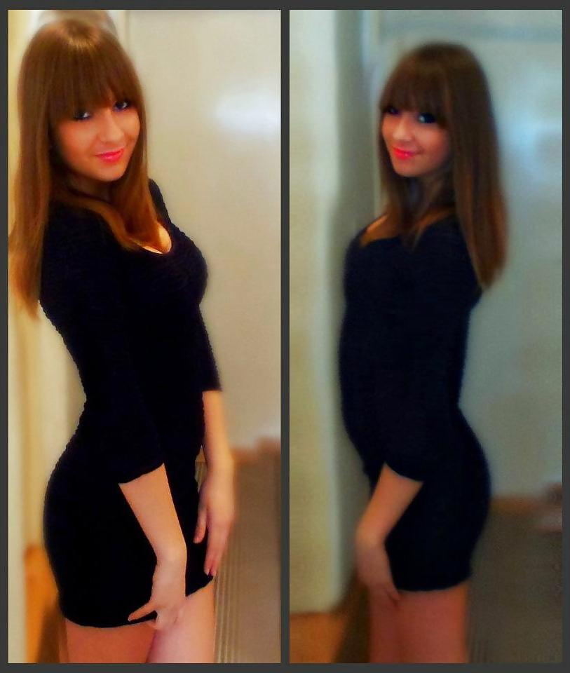 25P Pretty little teen needs a good hard facefuck