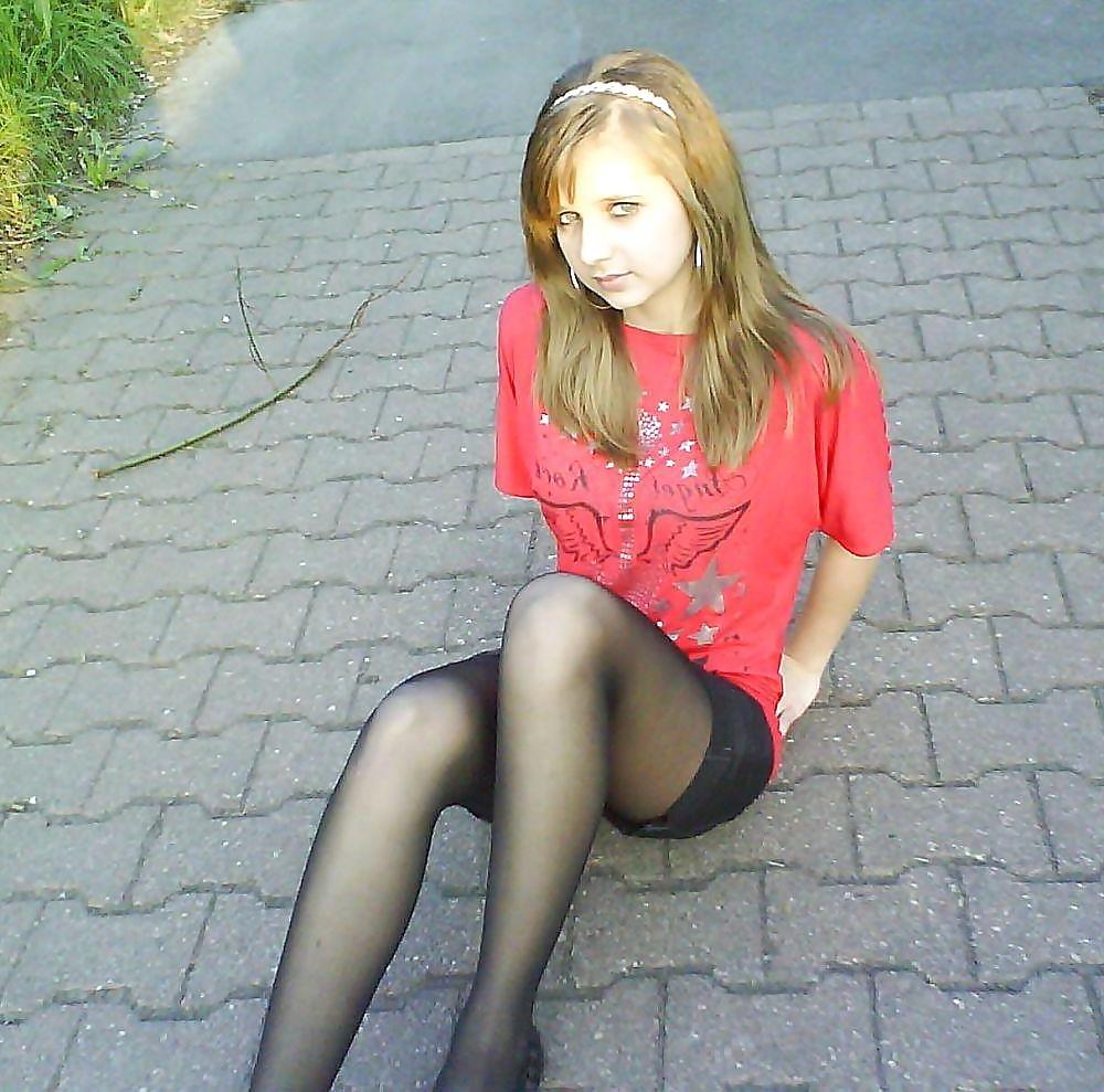 8P Pantyhose teens