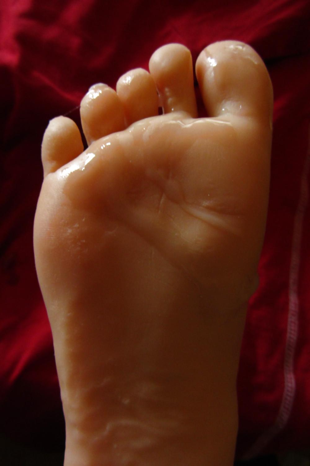 25P My new foot fetish toys