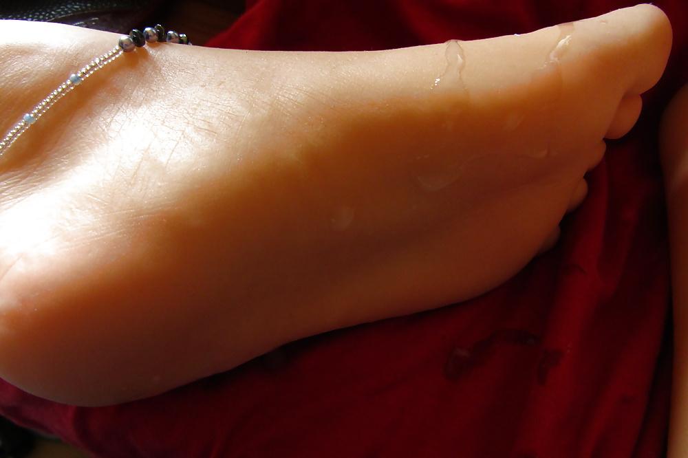 25P My new foot fetish toys