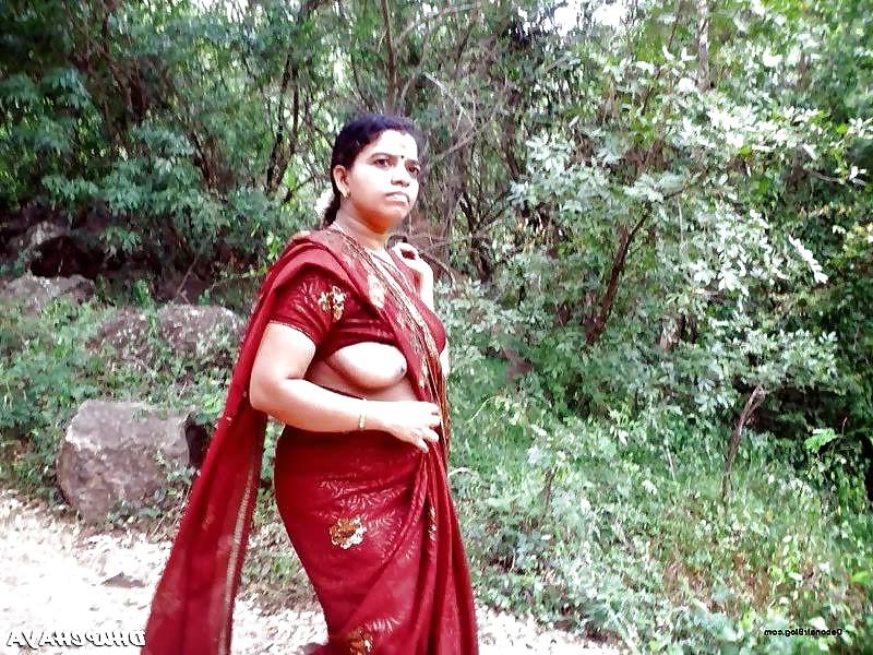 8P Aunty in the forest 