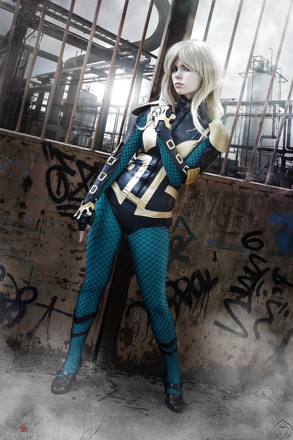 25P Schwarzes Kanarienvogel-Cosplay