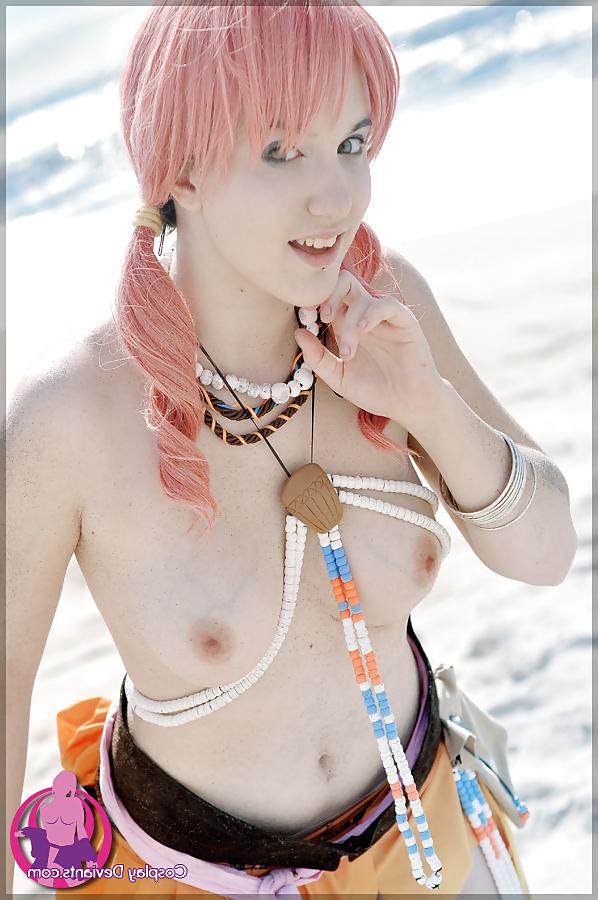 22P Vanille Cosplay Final Fantasy XIII 13