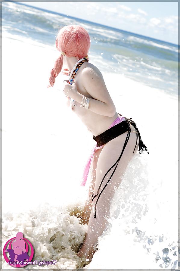 22P Vanille Cosplay Final Fantasy XIII 13