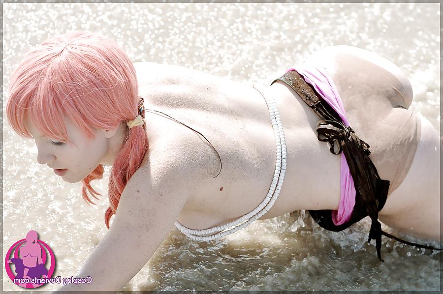 22P Vanille Cosplay Final Fantasy XIII 13