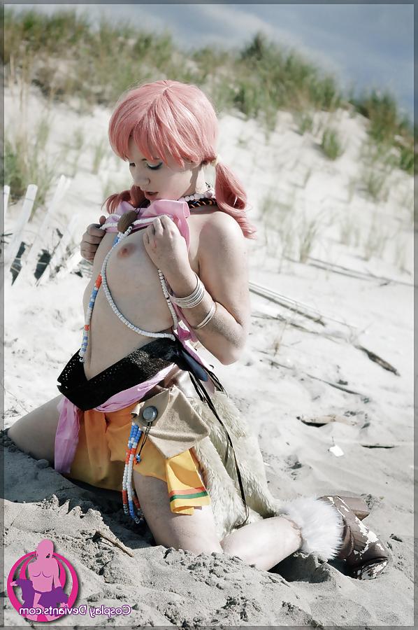 22P Vanille Cosplay Final Fantasy XIII 13