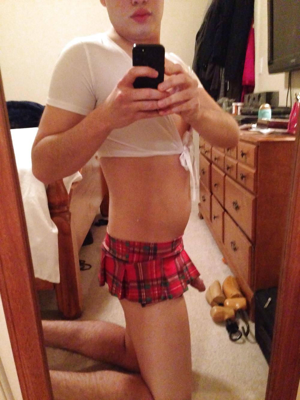 8P My School Girl Costume