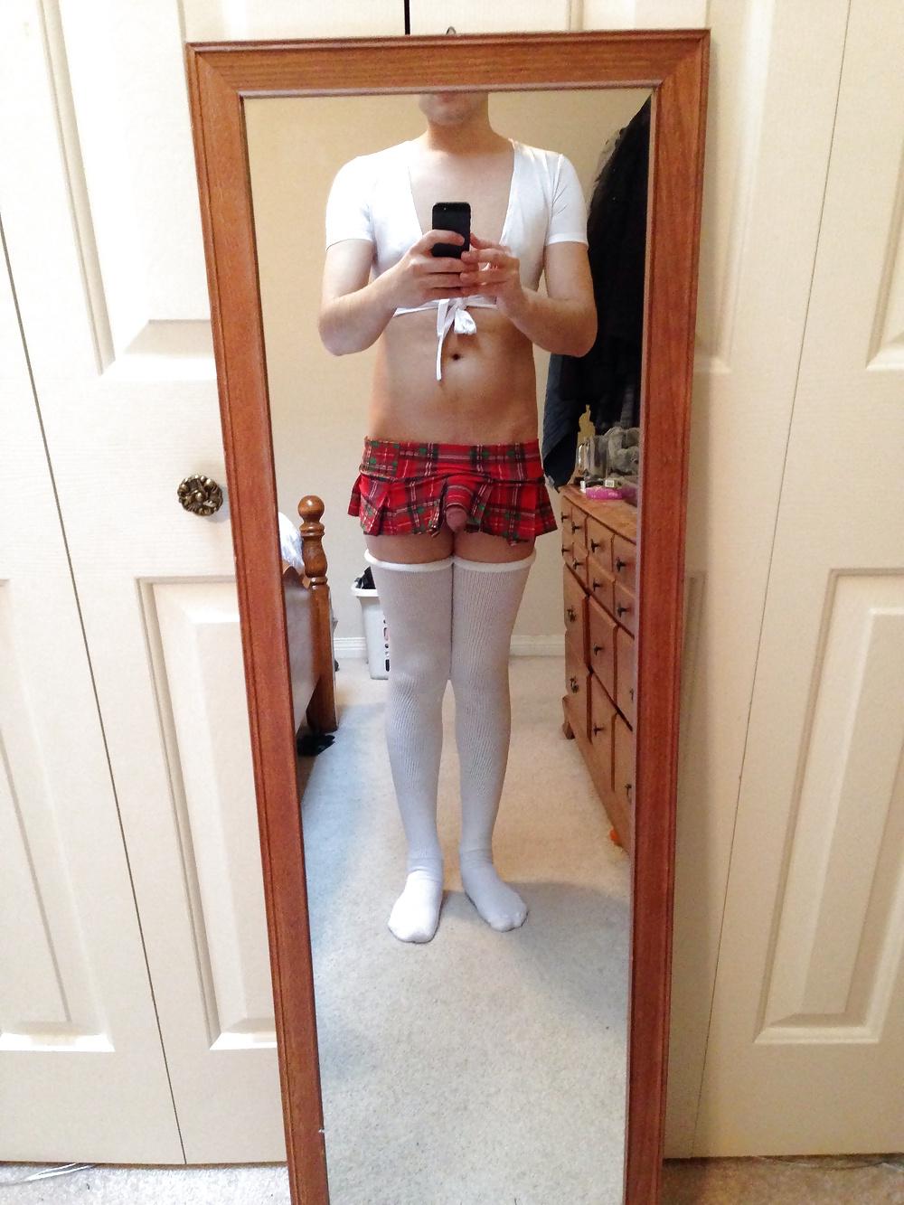 8P My School Girl Costume