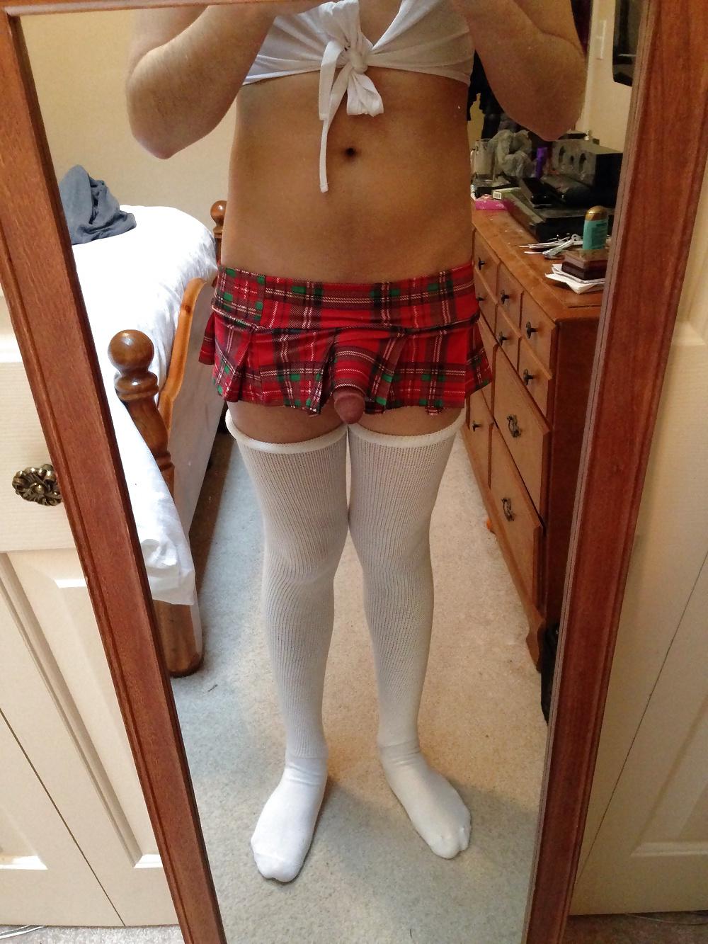8P My School Girl Costume