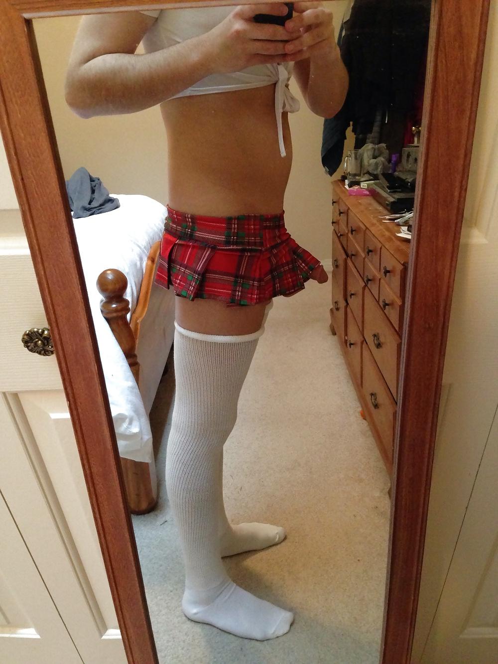 8P My School Girl Costume