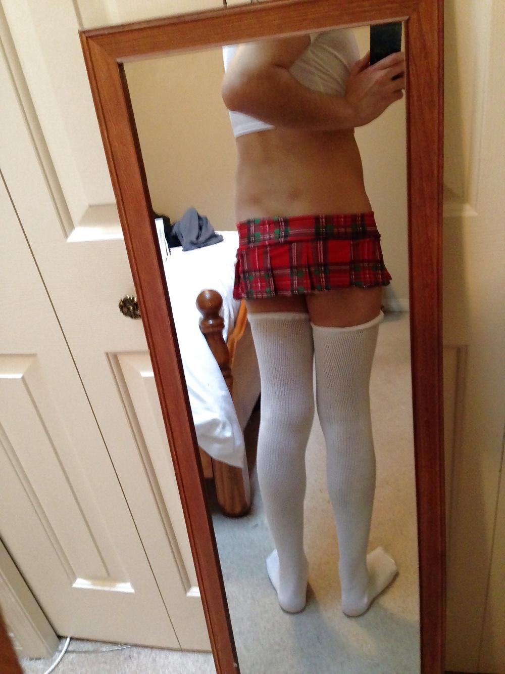 8P My School Girl Costume