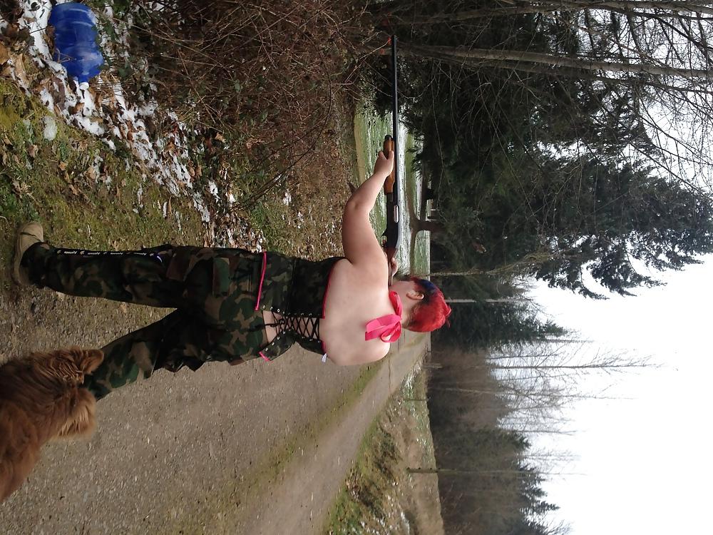23P SunshineDezi- Camo Corset Fun! 