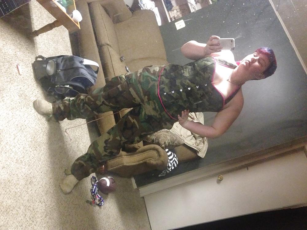 23P SunshineDezi- Camo Corset Fun! 