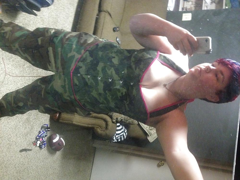 23P SunshineDezi- Camo Corset Fun! 