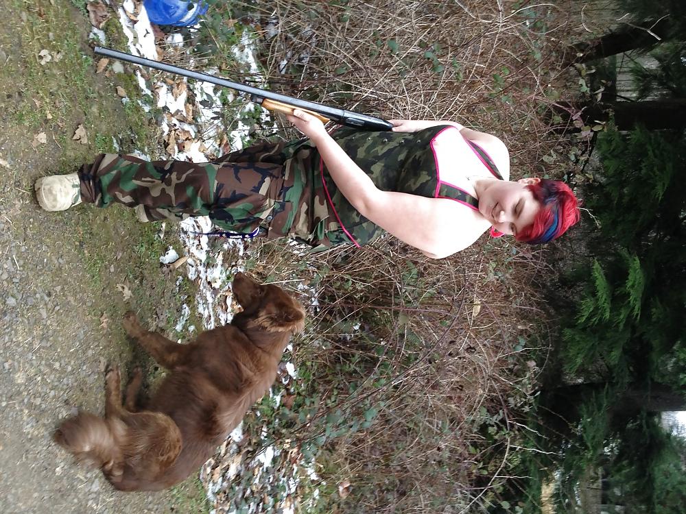 23P SunshineDezi- Camo Corset Fun! 