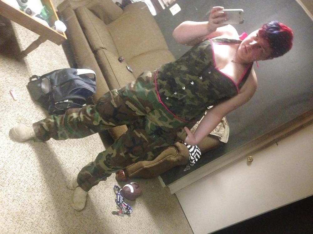 23P SunshineDezi- Camo Corset Fun! 