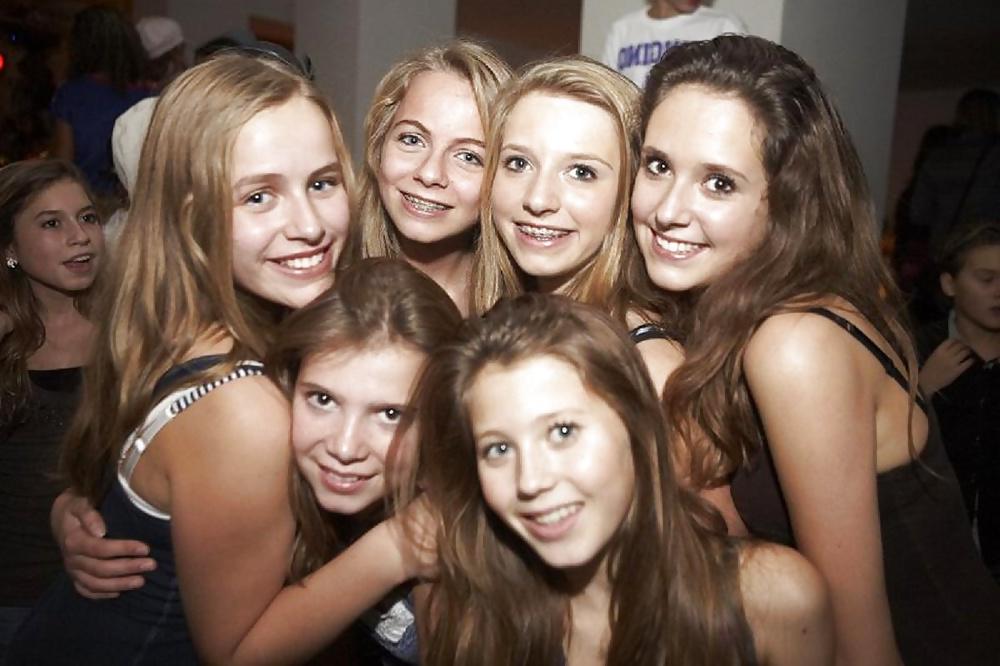10P Groups Of Little Teen Sluts