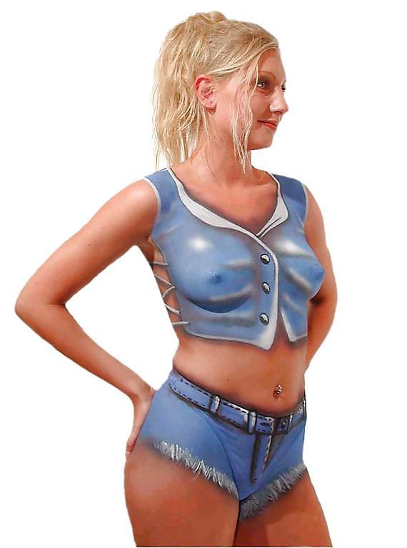 12P Nudist Pictures I love 27 Body painting
