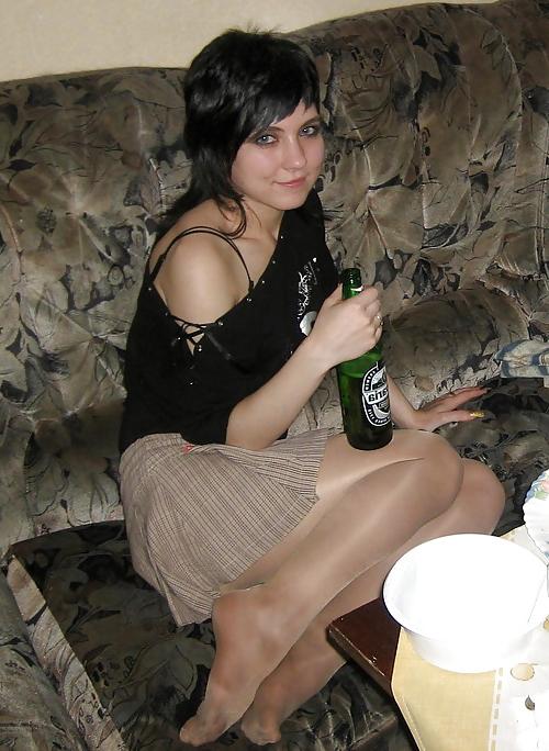 25P Real wives and girlfriends Pantyhose 2