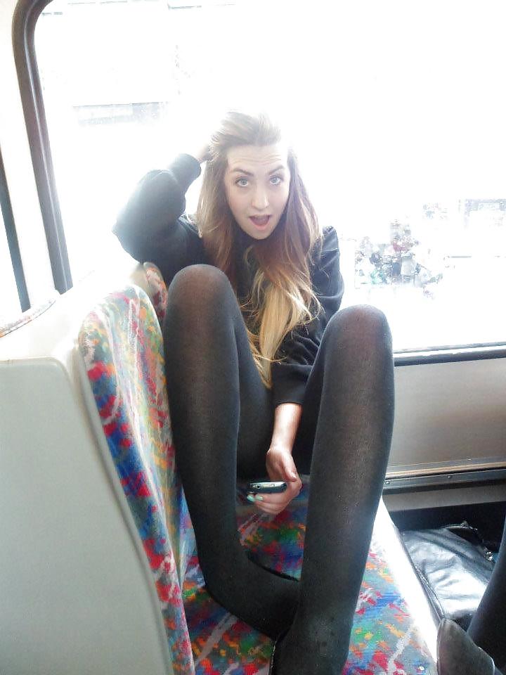 25P Pantyhose and Train