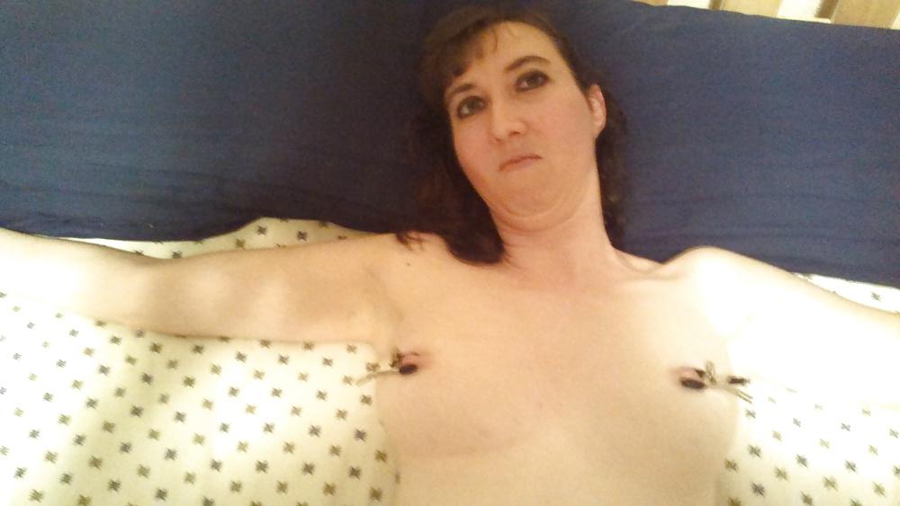 22P My hot wife in pain slut training.