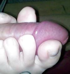 17P A footjob after our shower ends in a big load
