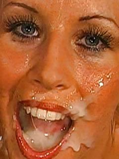 10P Mouth full of cum