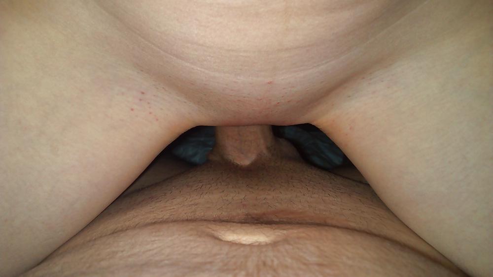 12P My cock in her tight little pussy