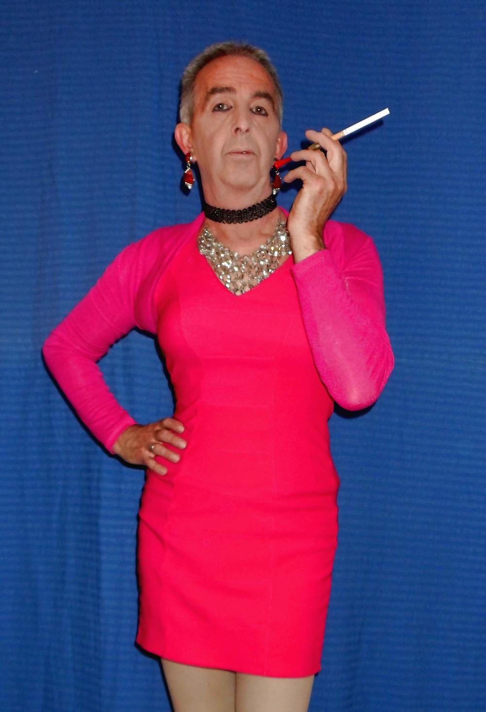 15P Sissy Fag New Pink Dress