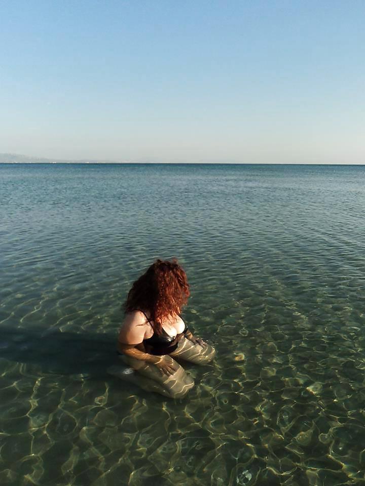 12P Marina amateur busty -My Outdoors Photos-
