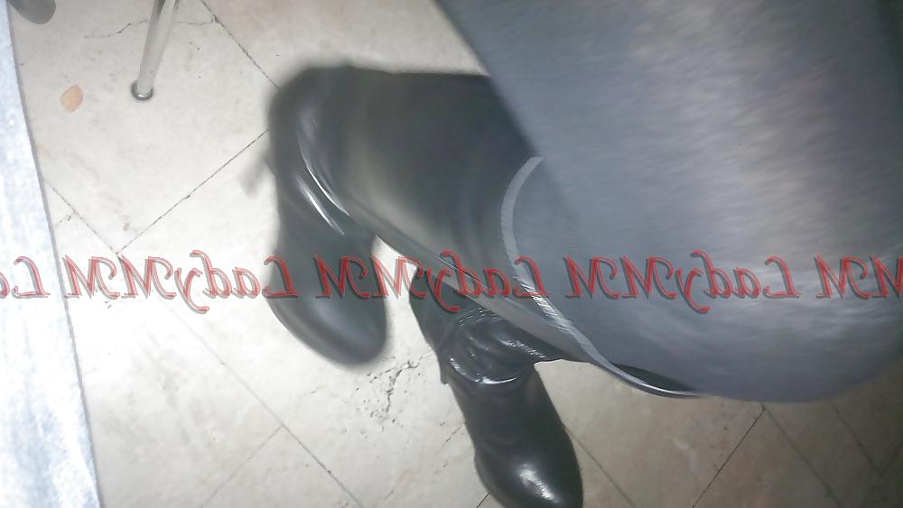 17P LadyMM, italian Milf , total black outfit