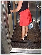 6P Pantyhose tights upskirt